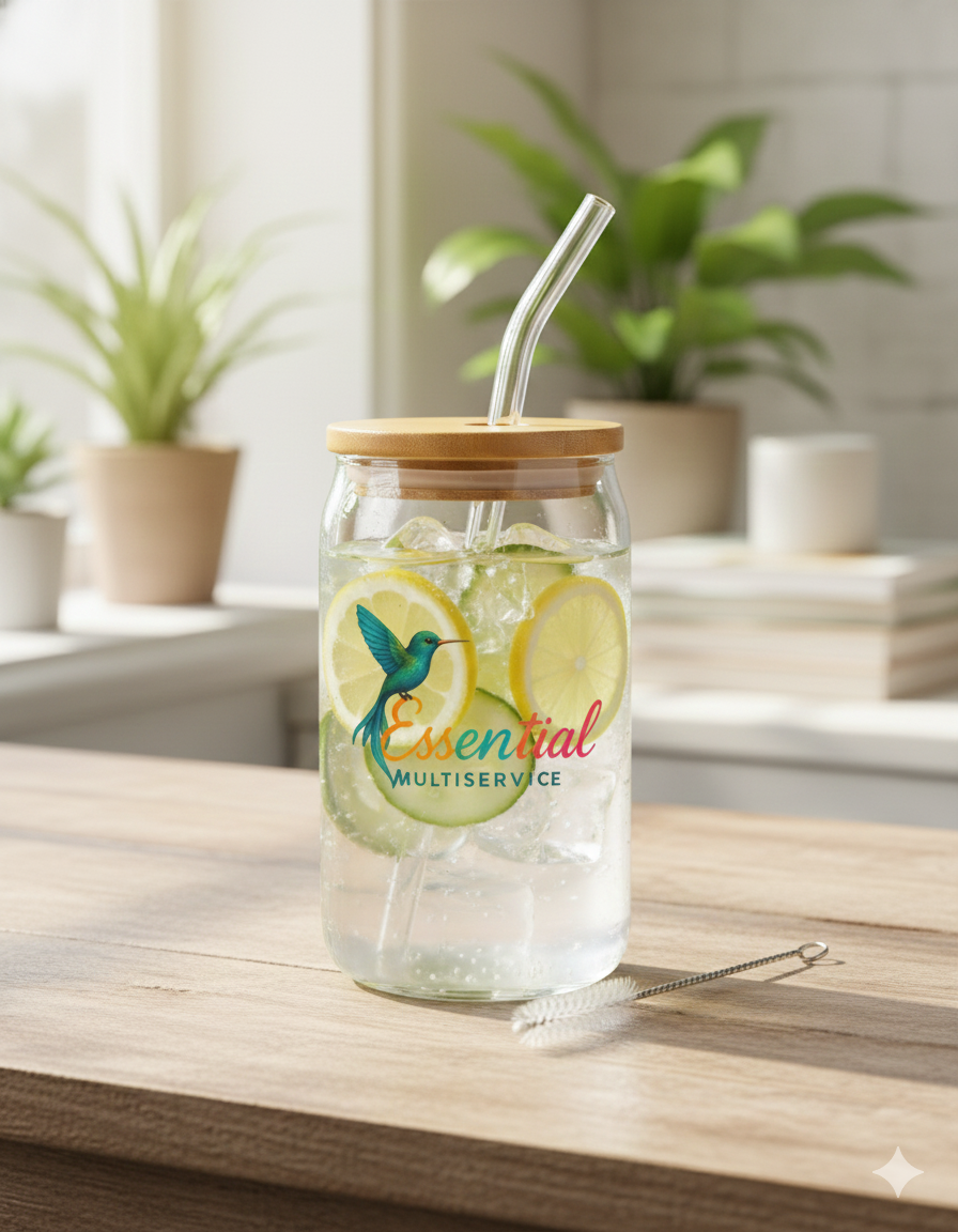 16 oz Clear Tumbler