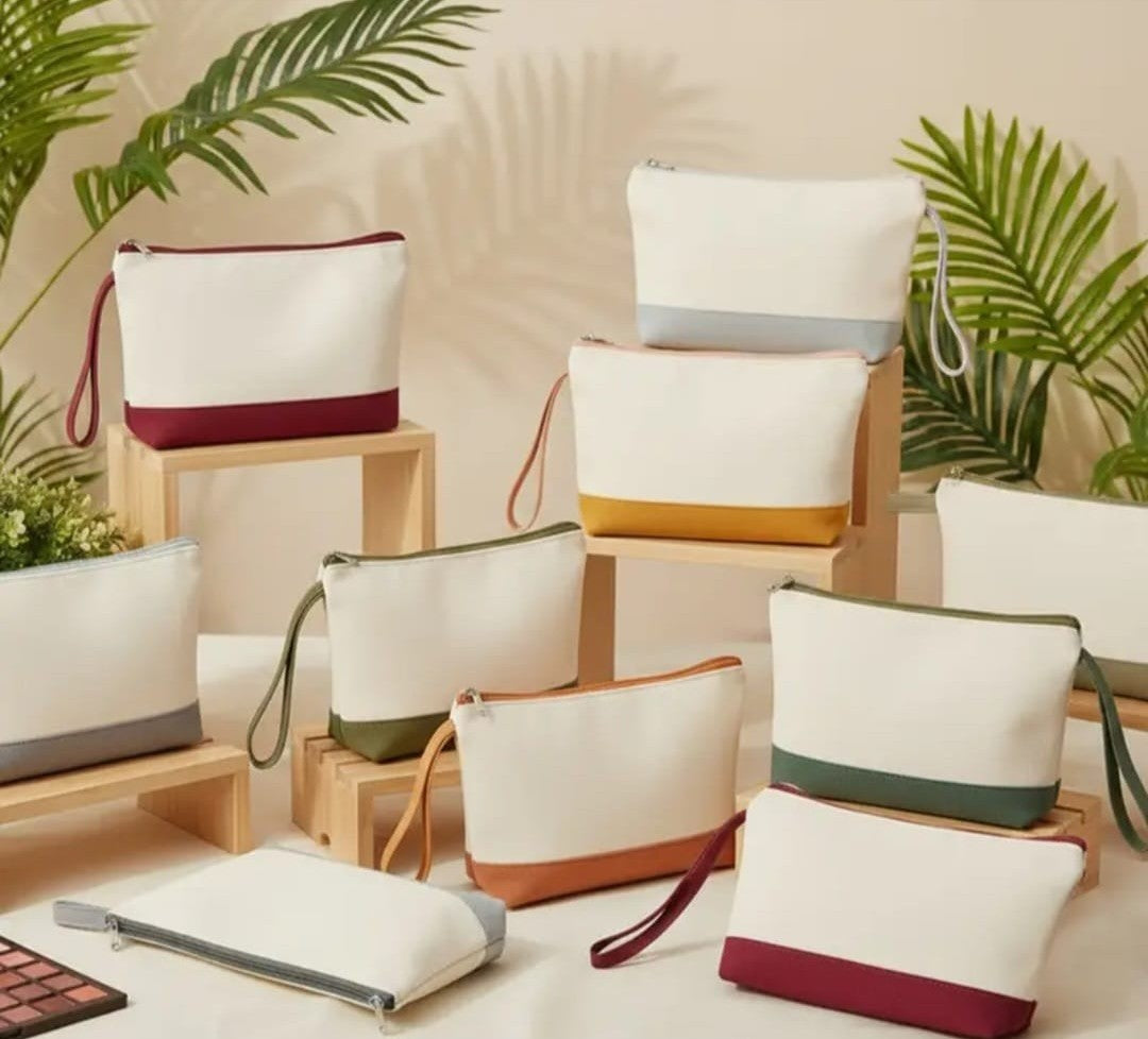 26 cm Canvas Cosmetic Bag